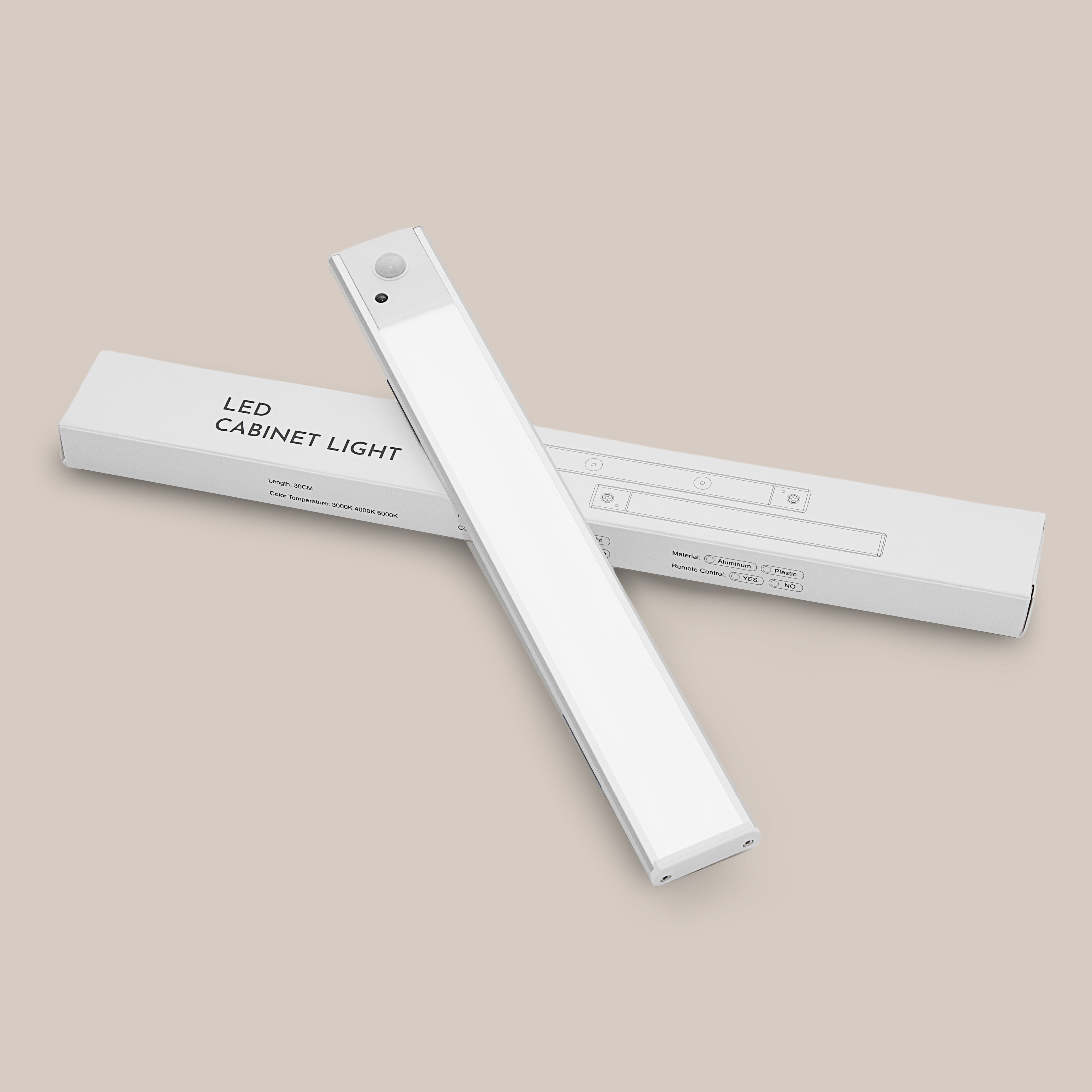 Motion Sensor LED Lysbar